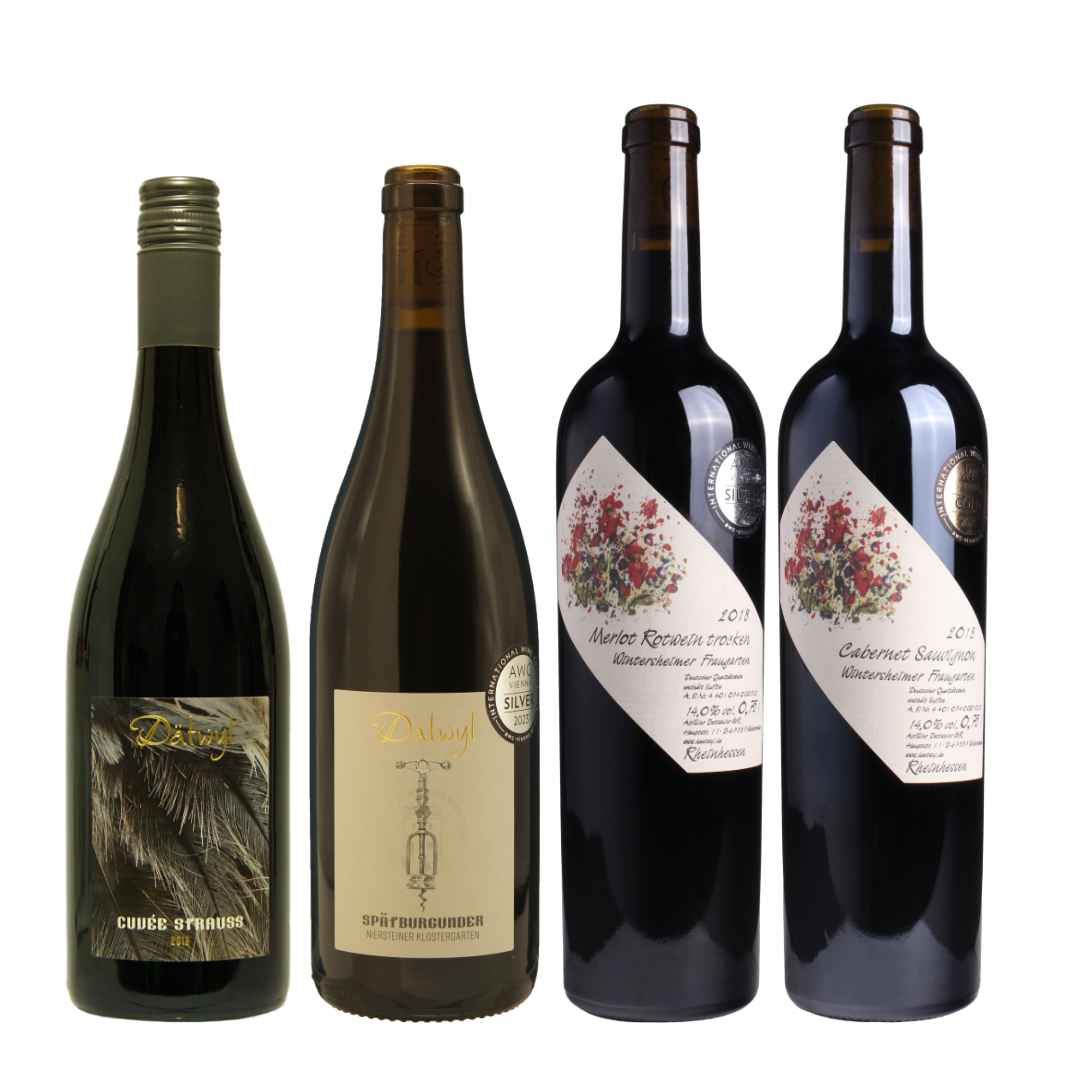 "Rotwein im Glas"  12er Herbstpaket